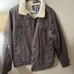 Brooklyn Cloth Men's Brown Corduroy Jacket